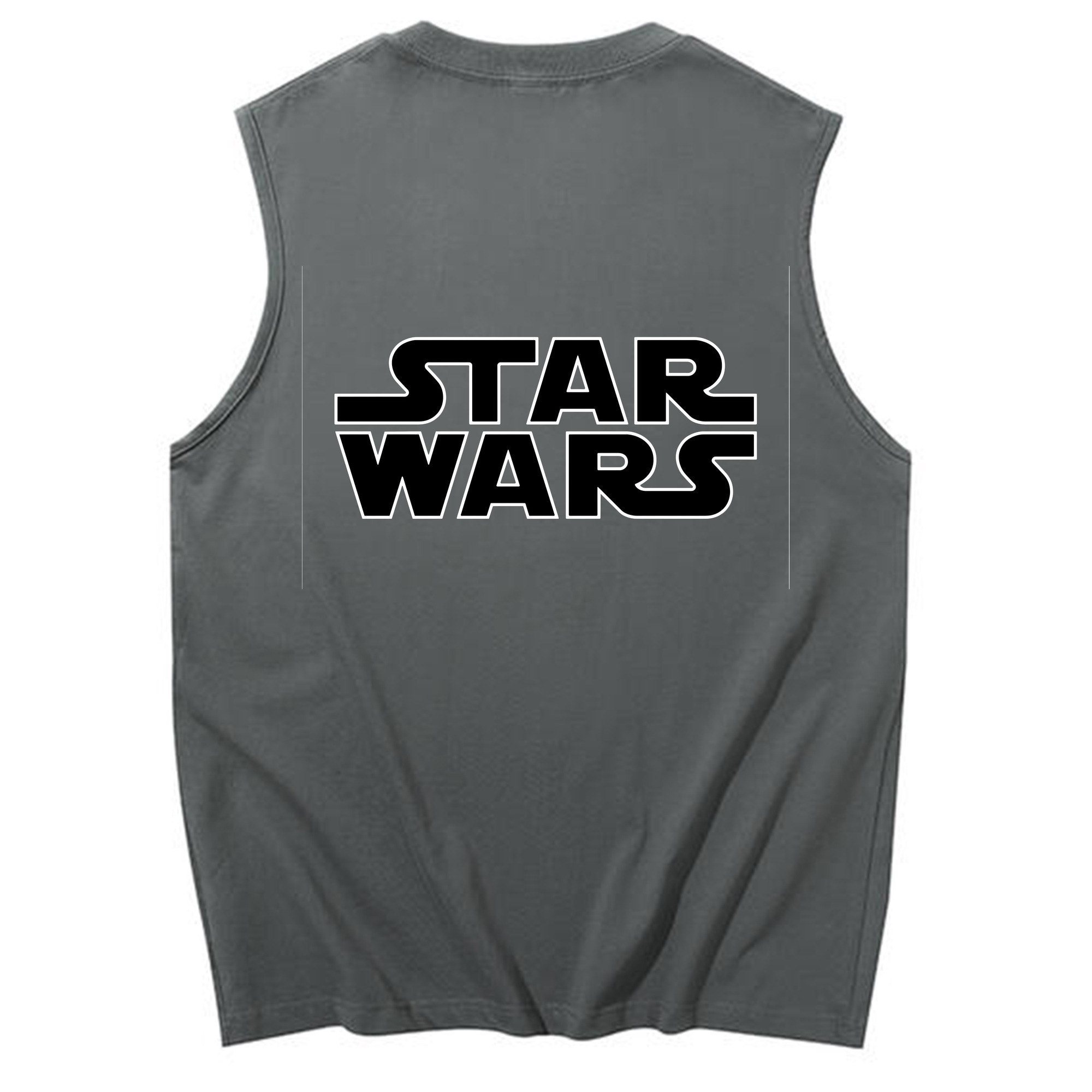 （画像用） スター・ウォーズ Star Wars コットン100％タンクトップ（背面プリント）